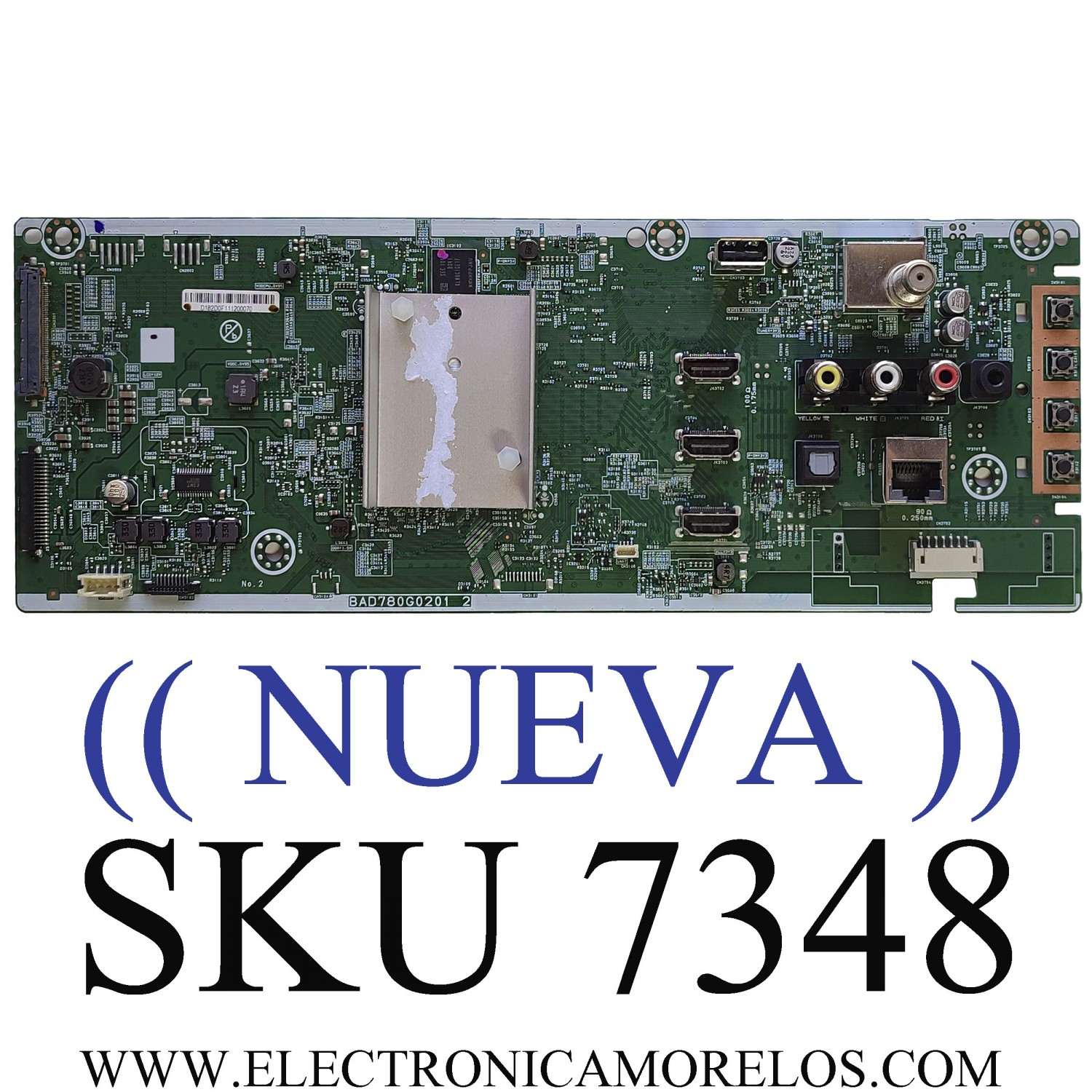 MAIN PARA TV PHILIPS (( NUEVA )) / NUMERO DE PARTE D182D0F / BAD780G0201 2 / D182D0F111200070 / MODELO  65PFL5766/F7